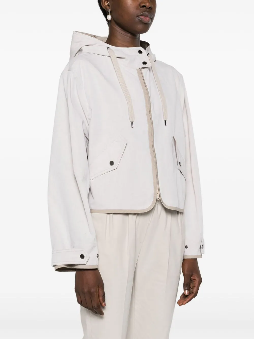 24SS Women's Outer Jacket in Rope by Brunello Cucinelli