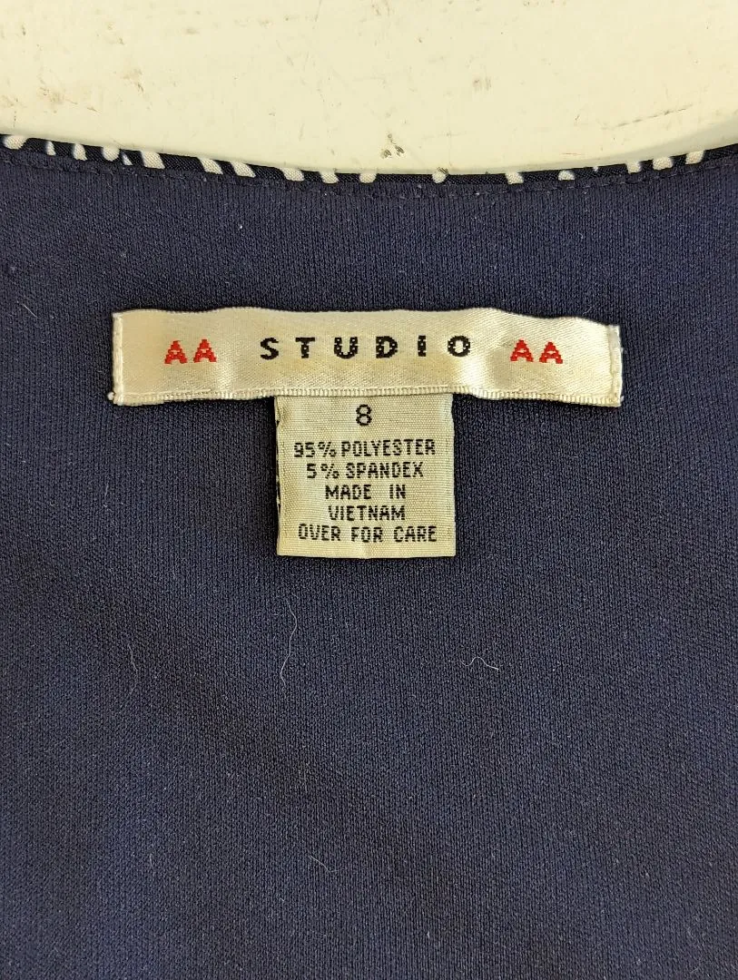AA Studio Size 8 Tie-back Dress
