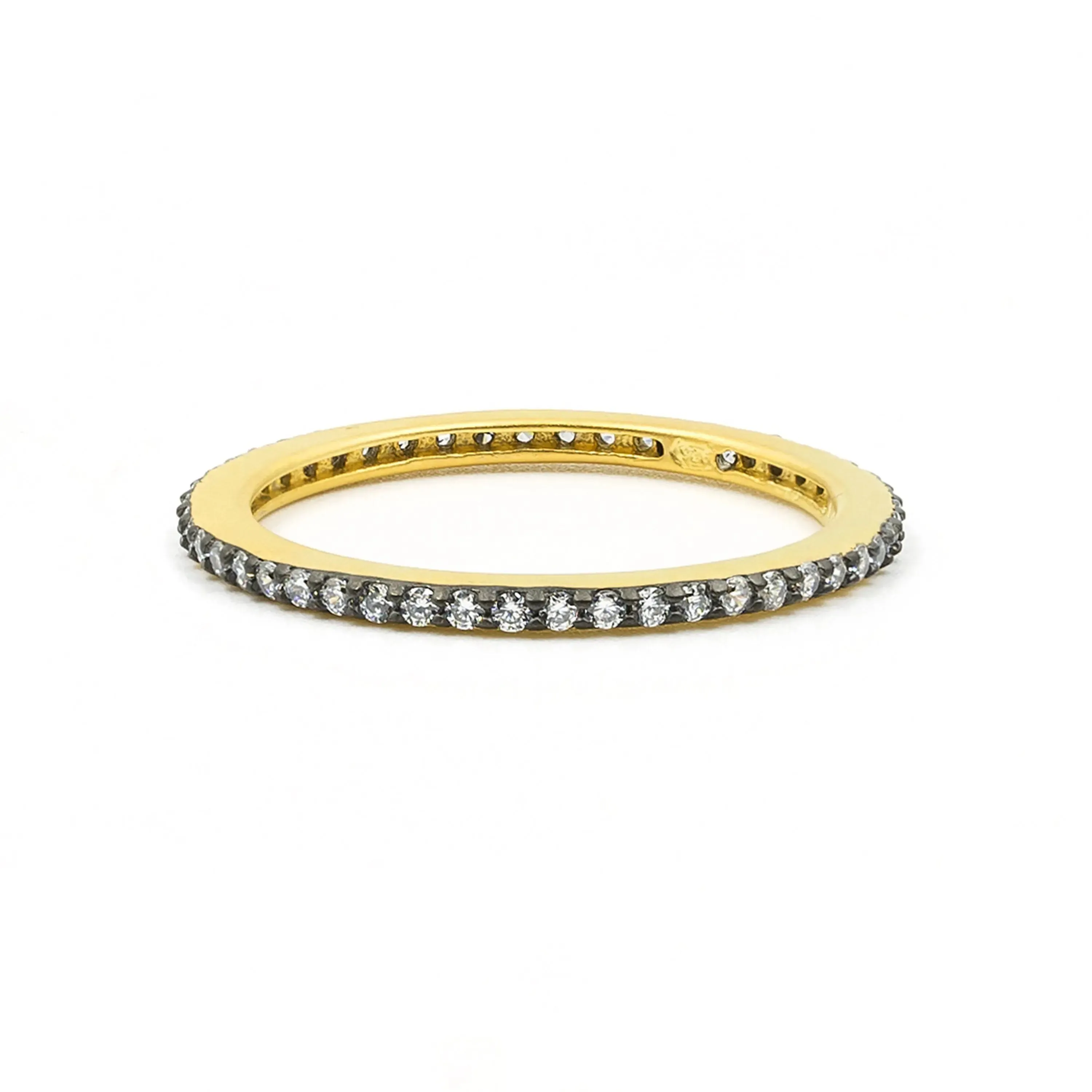 All Pavé Stack Ring