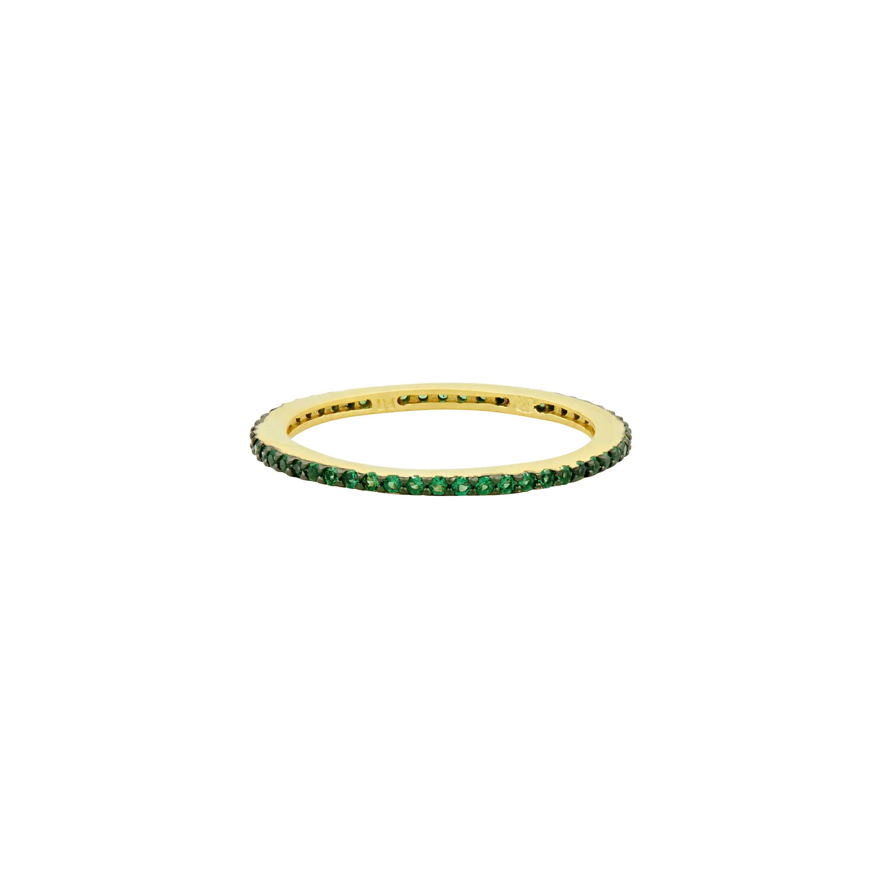 All Pavé Stack Ring