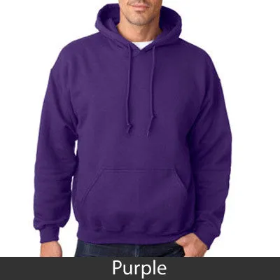 Alpha Delta Pi Hooded Sweatshirt - Gildan 18500 - TWILL
