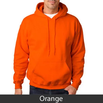Alpha Delta Pi Hooded Sweatshirt - Gildan 18500 - TWILL