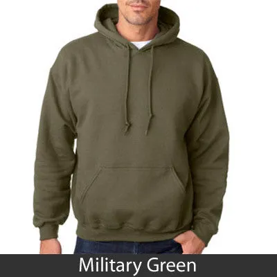 Alpha Delta Pi Hooded Sweatshirt - Gildan 18500 - TWILL
