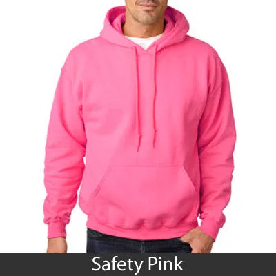 Alpha Delta Pi Hooded Sweatshirt - Gildan 18500 - TWILL