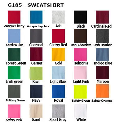 Alpha Delta Pi Hooded Sweatshirt - Gildan 18500 - TWILL