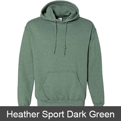 Alpha Delta Pi Hooded Sweatshirt - Gildan 18500 - TWILL