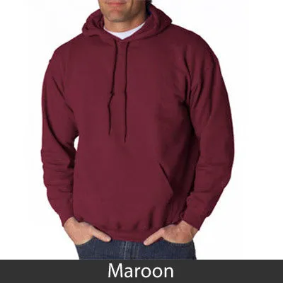 Alpha Delta Pi Hooded Sweatshirt - Gildan 18500 - TWILL