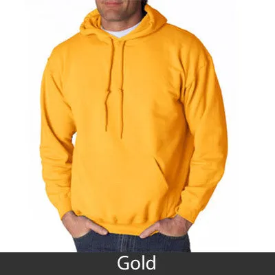 Alpha Delta Pi Hooded Sweatshirt - Gildan 18500 - TWILL