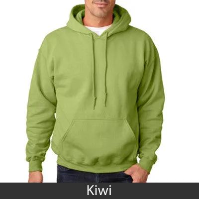 Alpha Delta Pi Hooded Sweatshirt - Gildan 18500 - TWILL