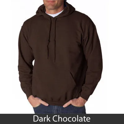 Alpha Delta Pi Hooded Sweatshirt - Gildan 18500 - TWILL