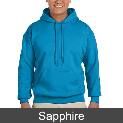 Alpha Delta Pi Hooded Sweatshirt - Gildan 18500 - TWILL