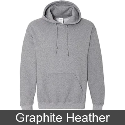 Alpha Delta Pi Hooded Sweatshirt - Gildan 18500 - TWILL