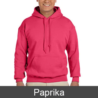 Alpha Delta Pi Hooded Sweatshirt - Gildan 18500 - TWILL