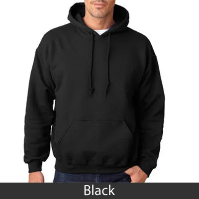 Alpha Delta Pi Hooded Sweatshirt - Gildan 18500 - TWILL