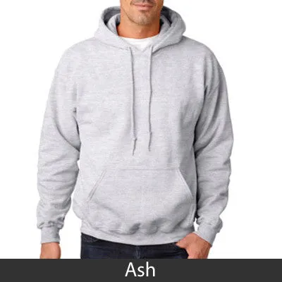 Alpha Delta Pi Hooded Sweatshirt - Gildan 18500 - TWILL