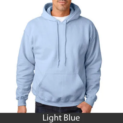 Alpha Delta Pi Hooded Sweatshirt - Gildan 18500 - TWILL