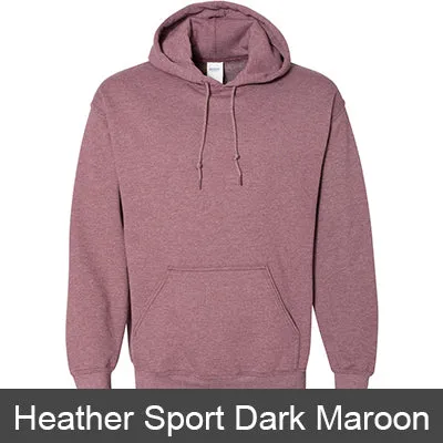 Alpha Delta Pi Hooded Sweatshirt - Gildan 18500 - TWILL