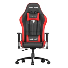 Anda Seat Jungle Gaming armchair Padded seat - Red & Black