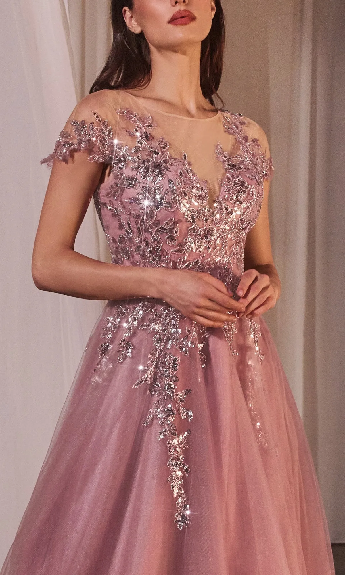 Andrea and Leo Long Formal Dress a1350