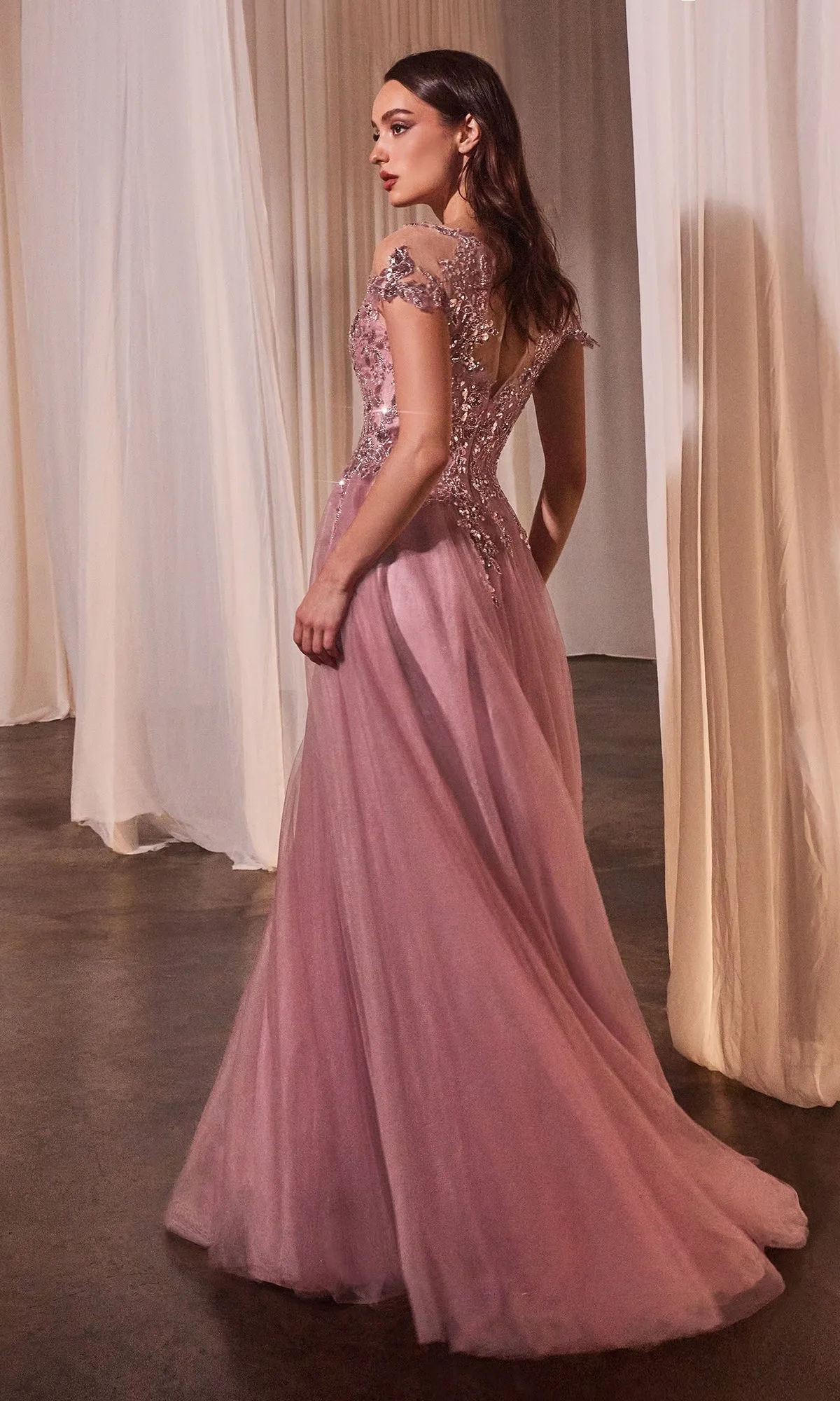 Andrea and Leo Long Formal Dress a1350