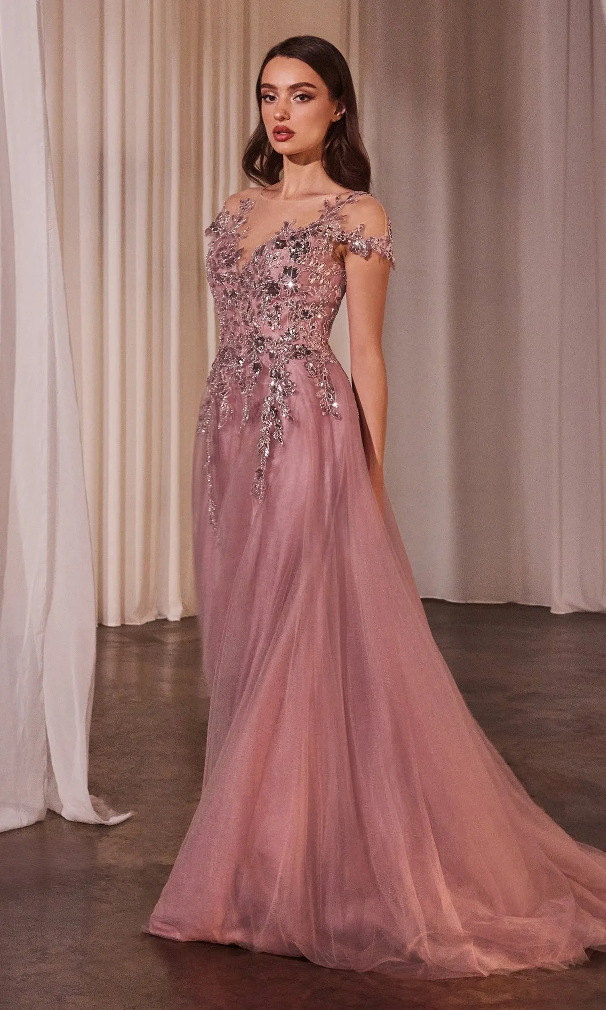 Andrea and Leo Long Formal Dress a1350
