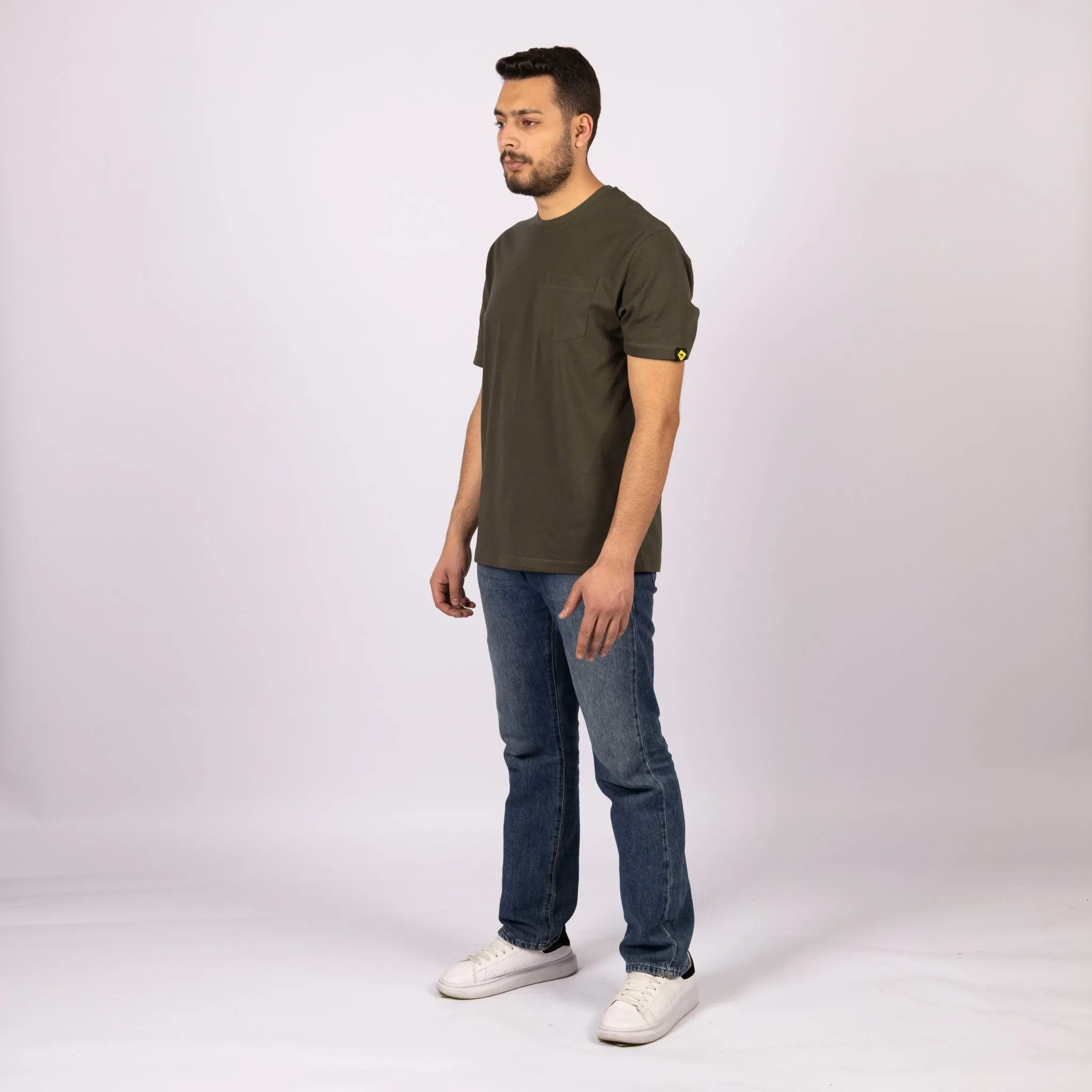 Army Green | Pocket Adult Tshirt