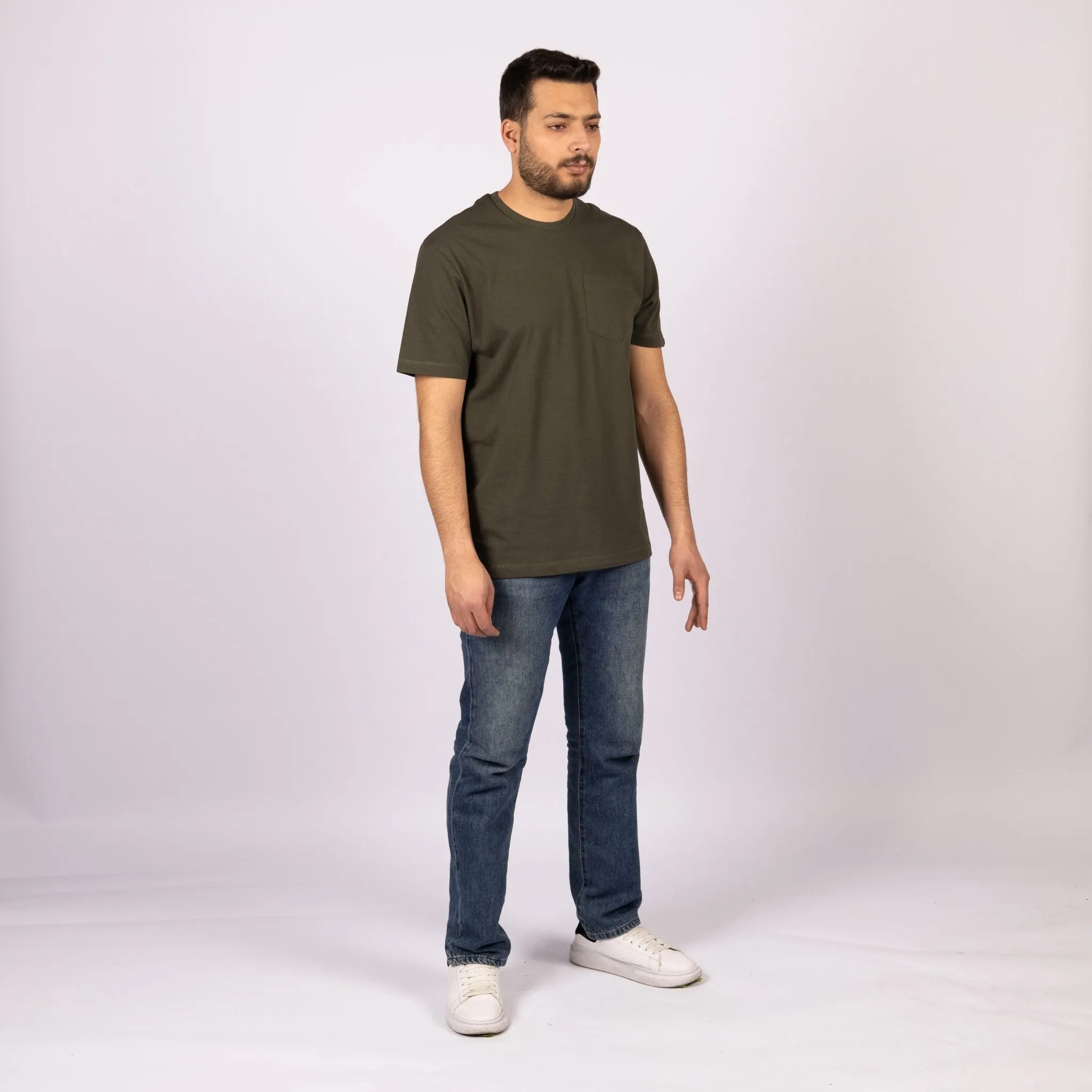 Army Green | Pocket Adult Tshirt