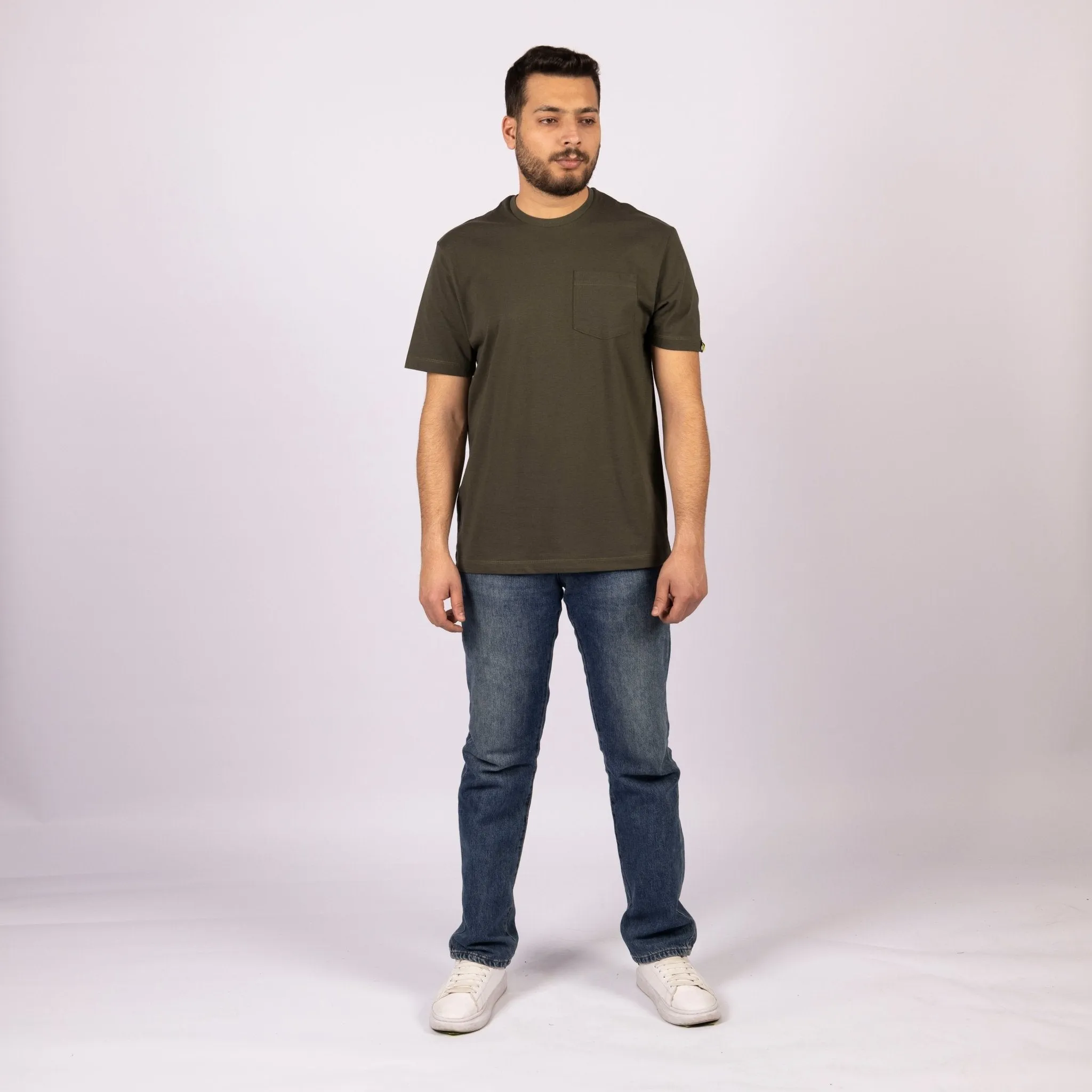 Army Green | Pocket Adult Tshirt