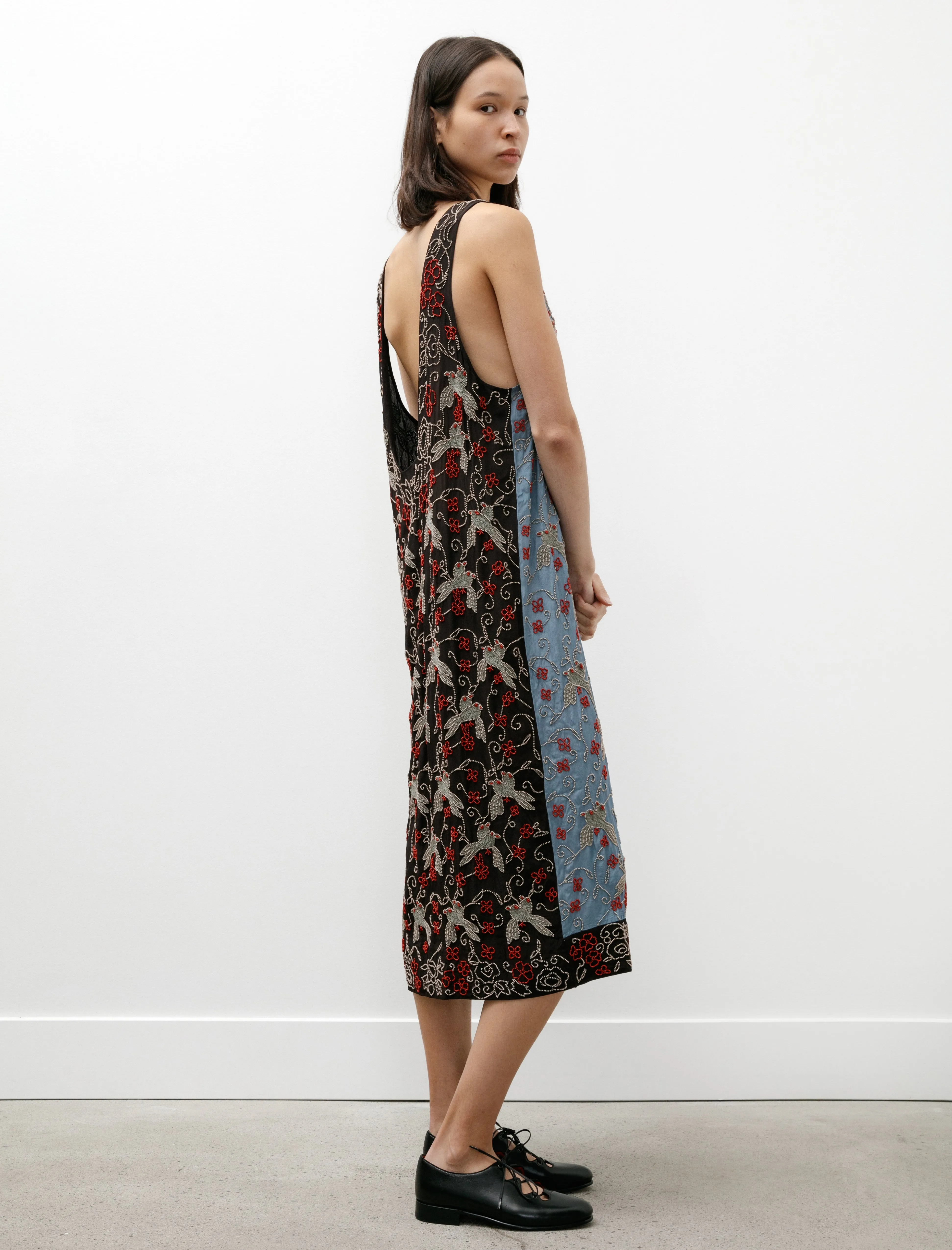 Beaded Tropicbird Duo Dress