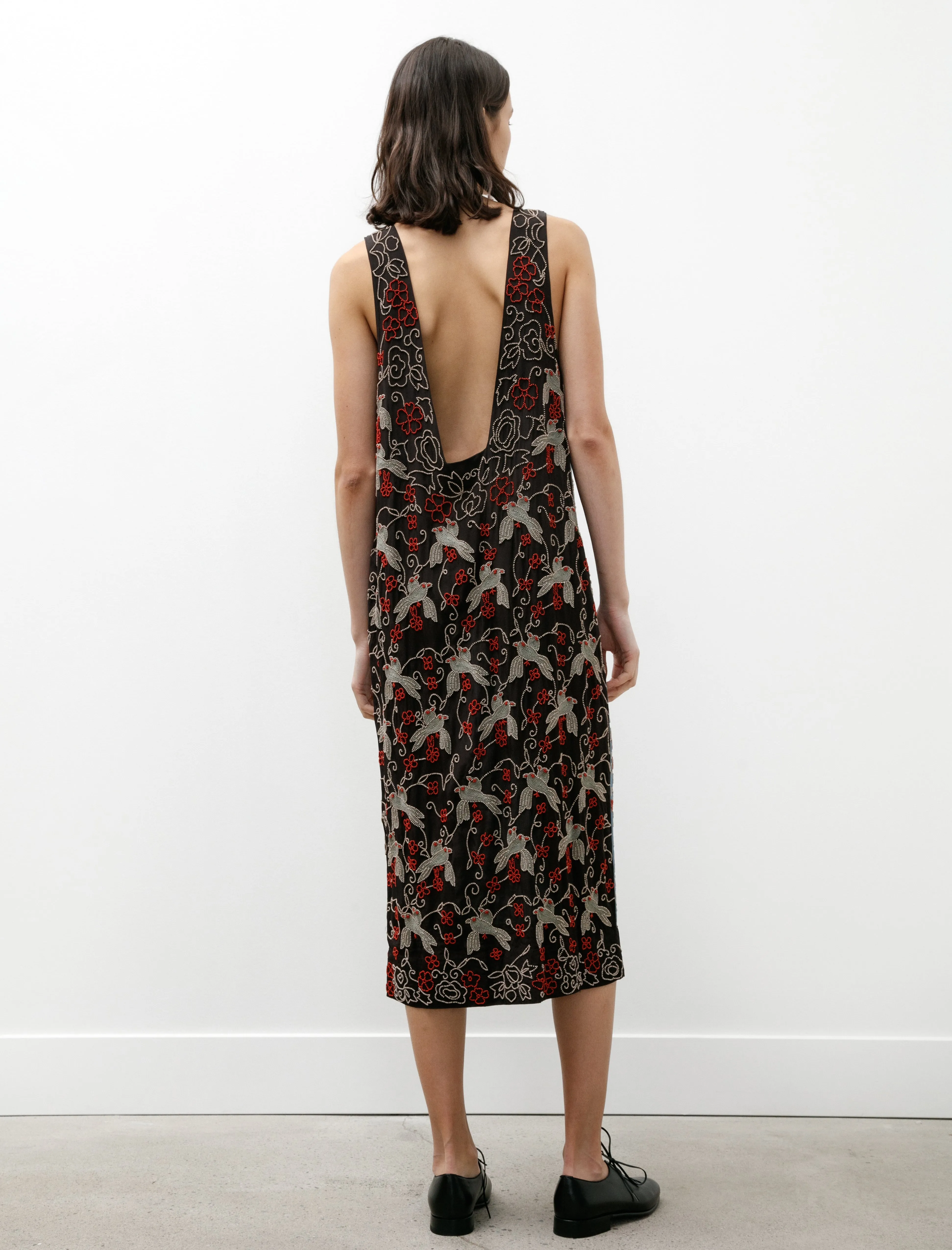 Beaded Tropicbird Duo Dress