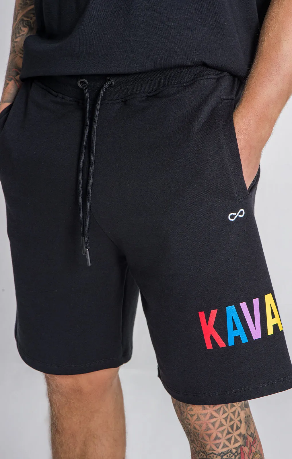 Black Neverland Shorts
