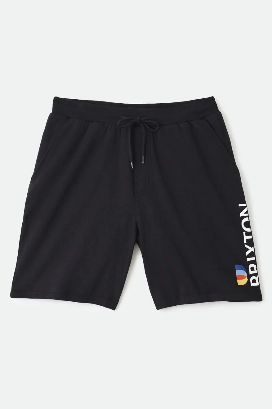 Brixton Stem Fleece Crossover Shorts