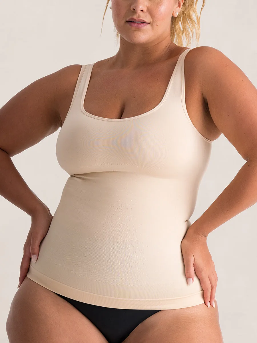 Bundle Truekind® & Shapermint Essentials - 1 Shaping Bra   1 Tank Cami