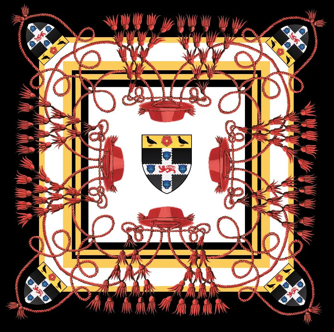 CHCH 40yrs Woman Silk Scarf