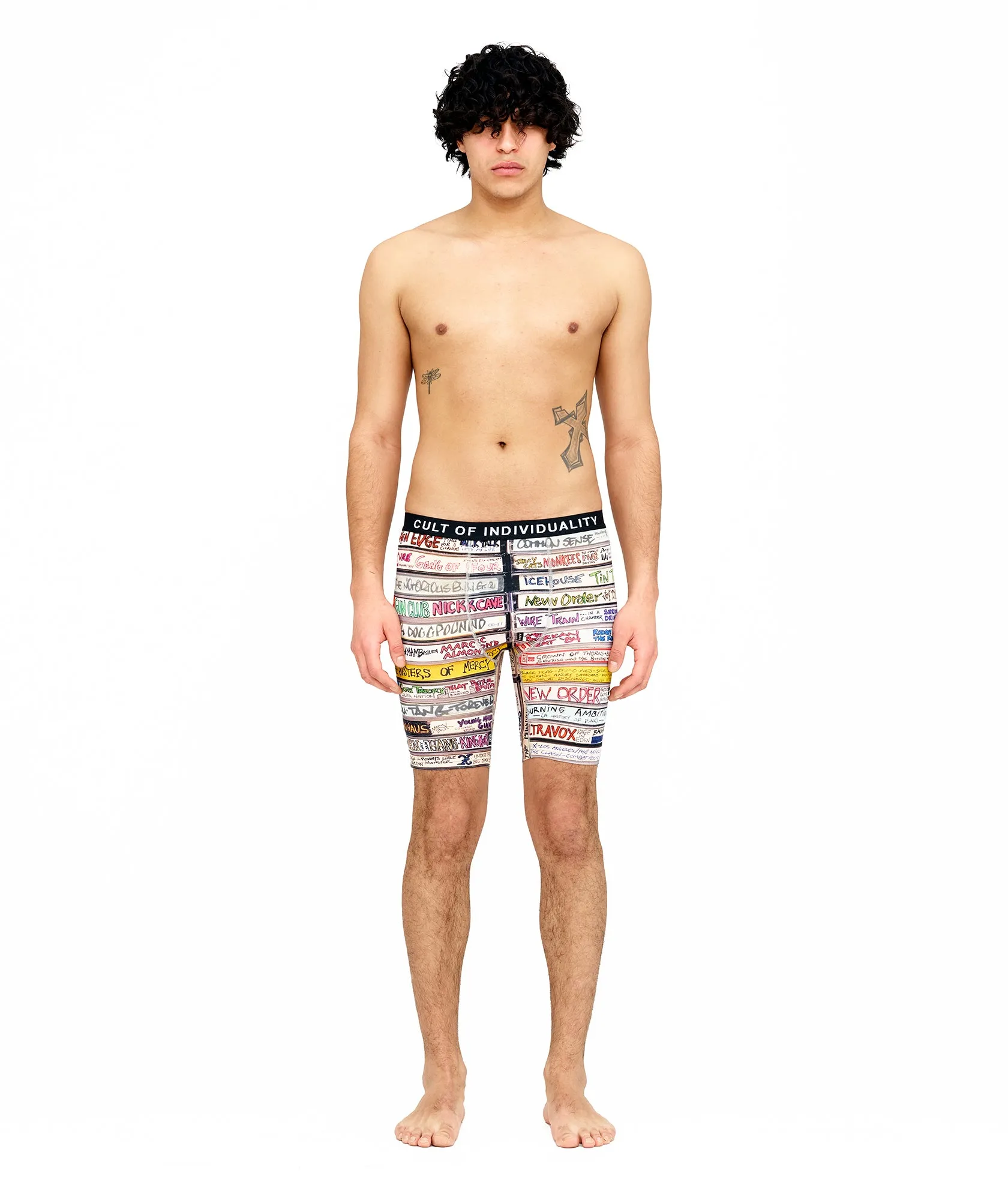 CULT BRIEFS  2 PACK "CASSETTS" PRINT/GOLD SOLID