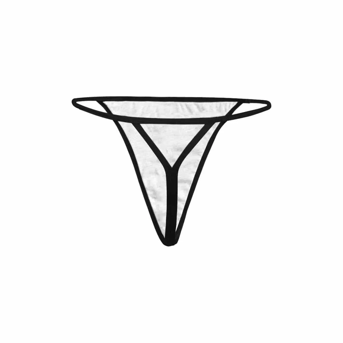 Custom Christmas Thongs Underwear Personalized Face Women's G-String Panties Gift for Girlfriend or Wife