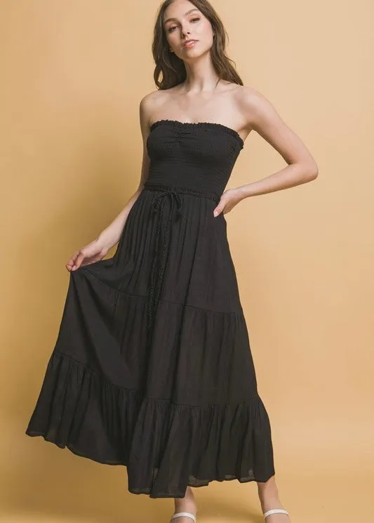 Dreamy Nights Tiered Maxi Dress
