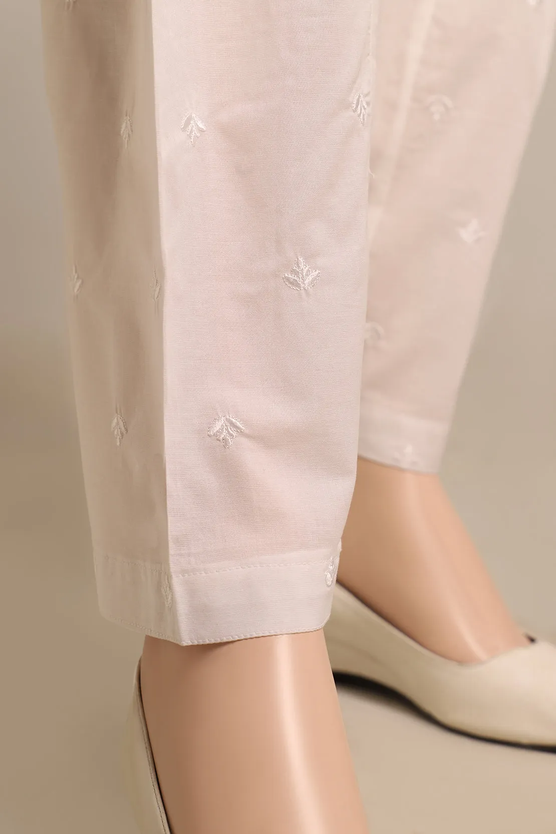Embroidery Cotton Pant