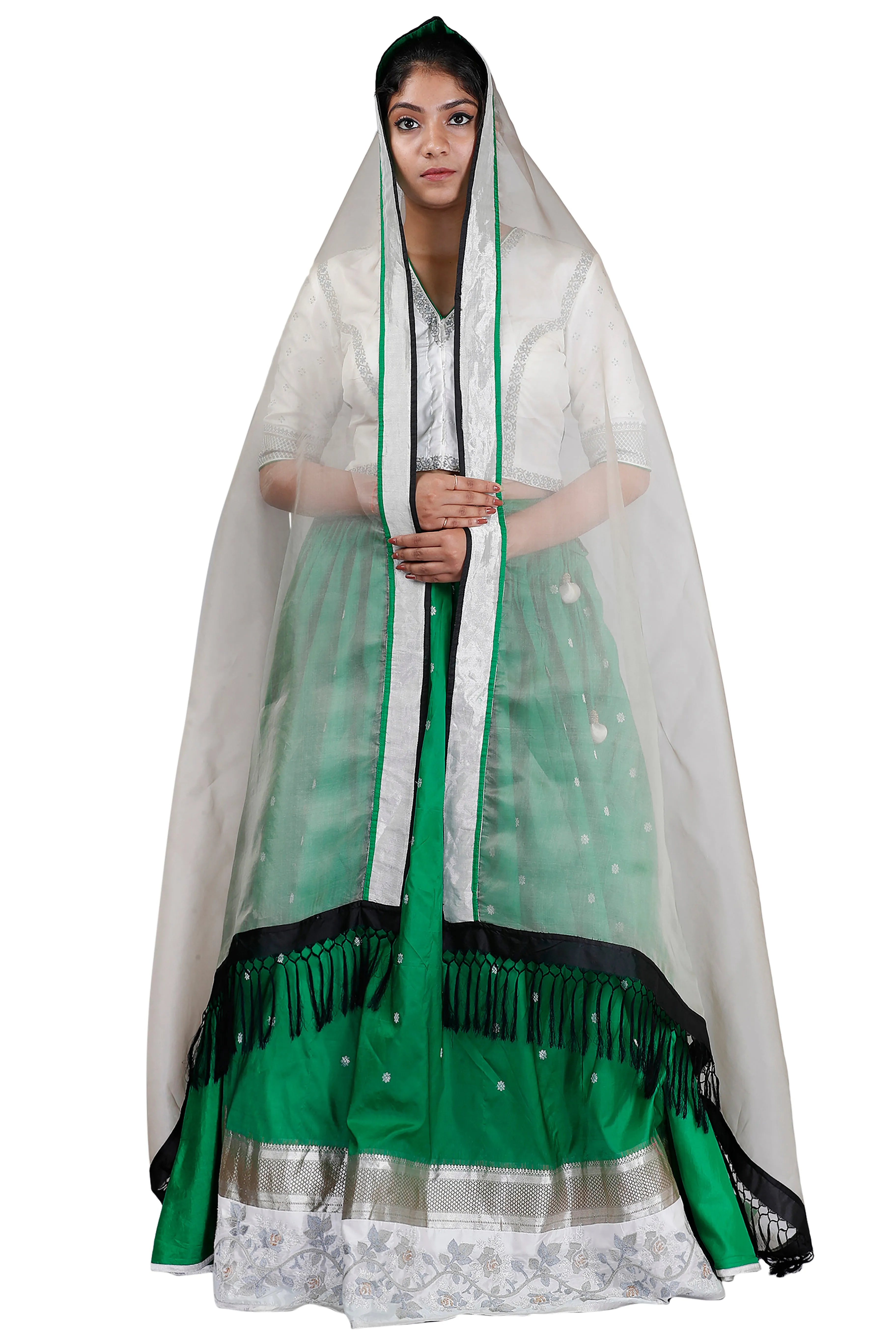Emerald Green Lehanga