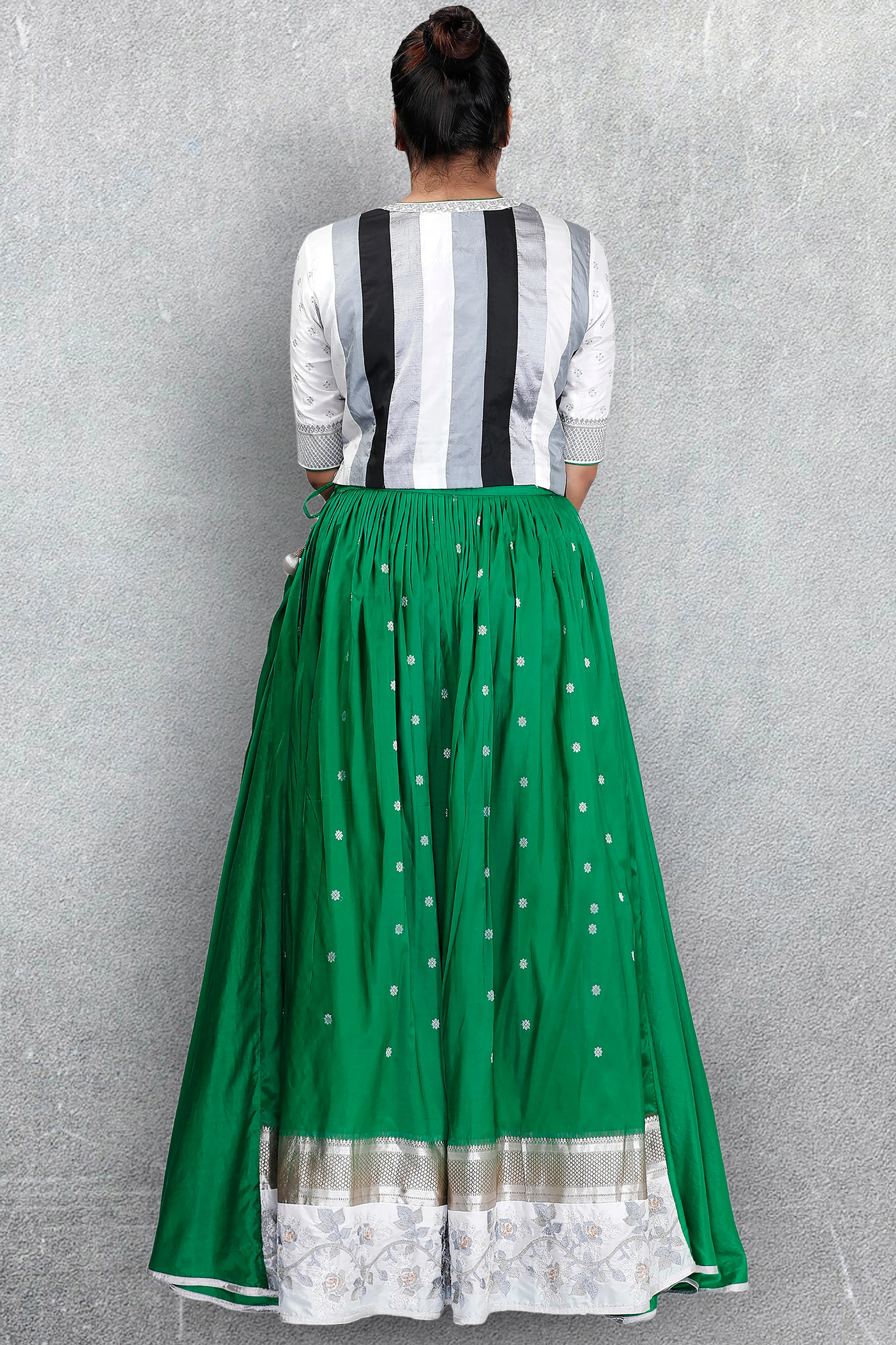 Emerald Green Lehanga