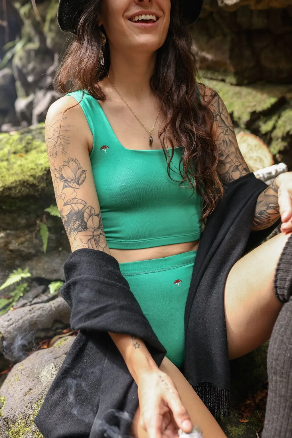 Emerald Mushy Cheekies