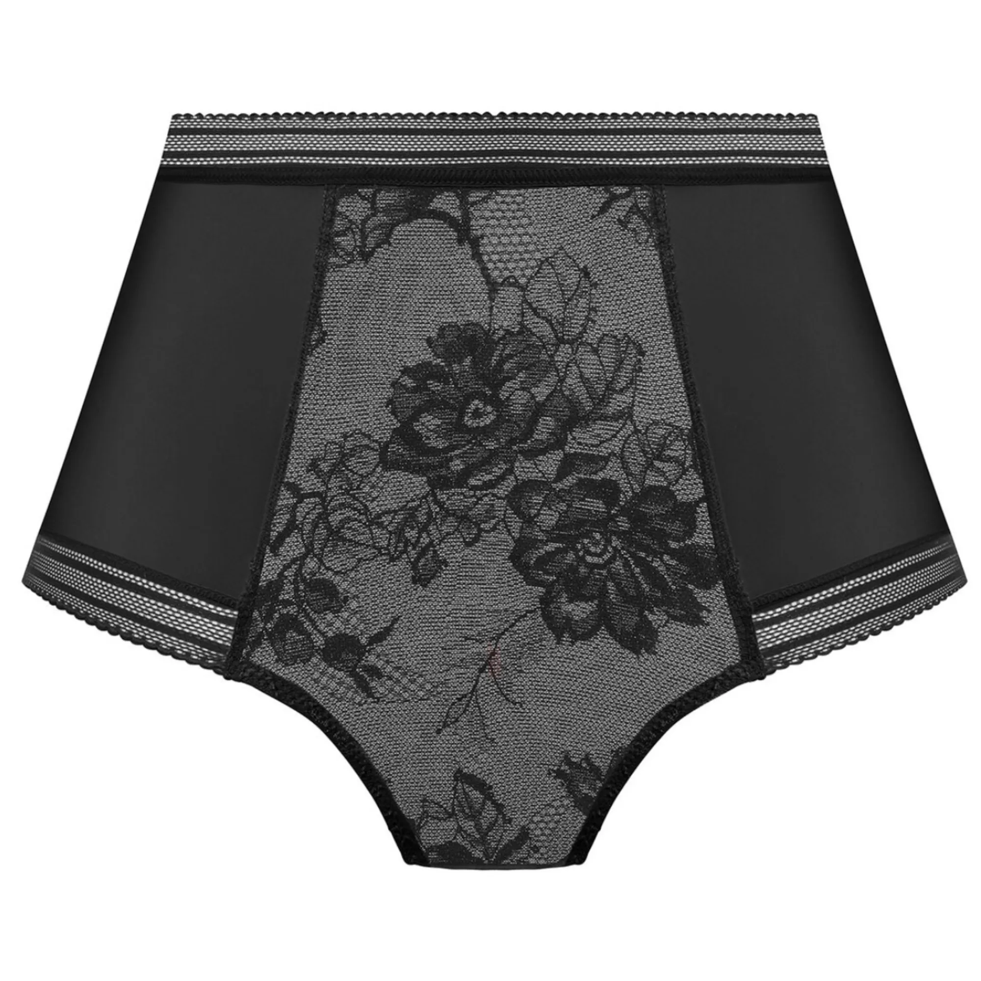 Fantasie Fusion Lace High Waist Brief - Black