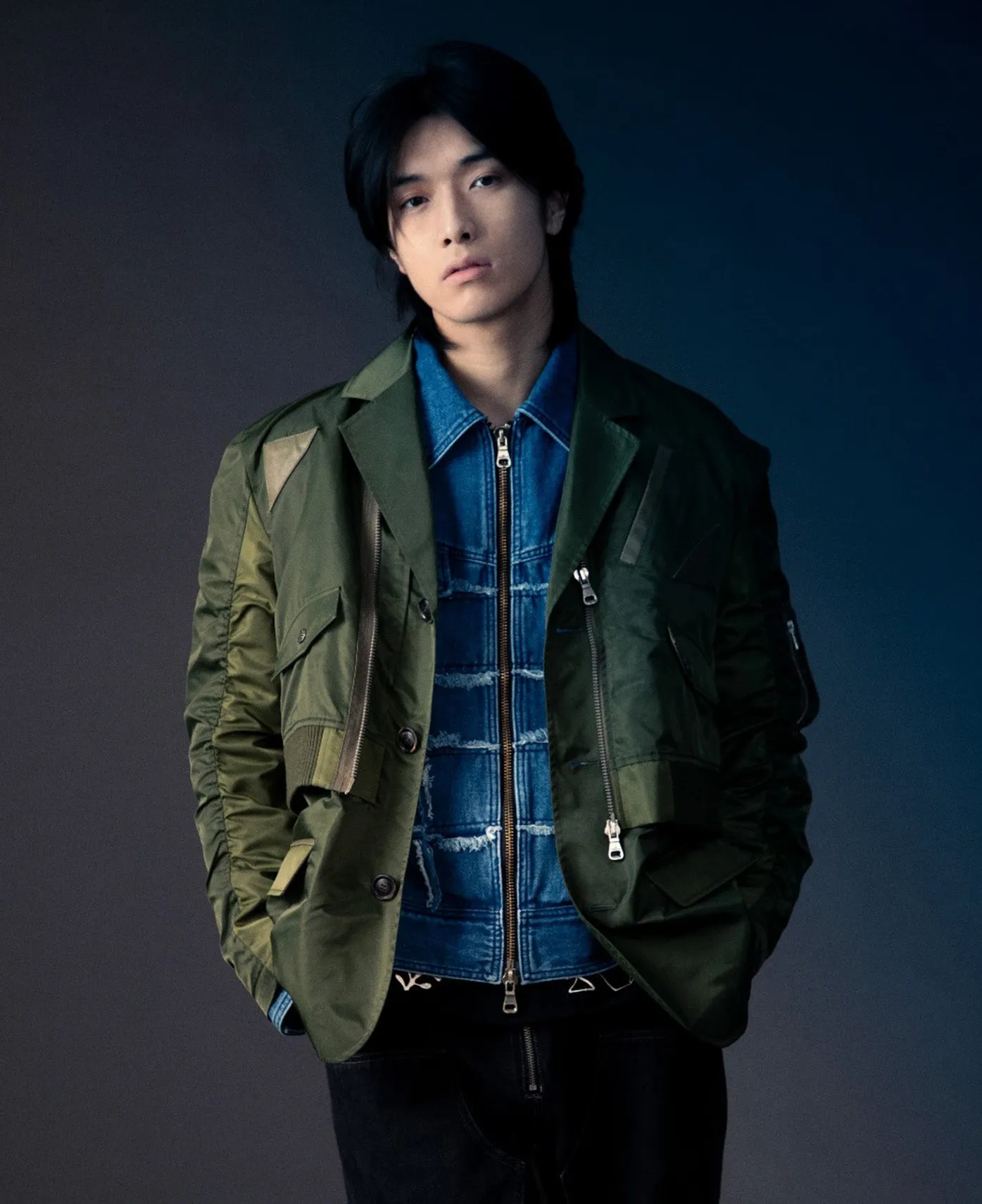 Flight Bomber Blazer (Khaki)