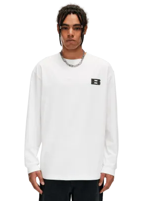 Foam Velvet Printed Sweatshirt