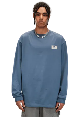 Foam Velvet Printed Sweatshirt
