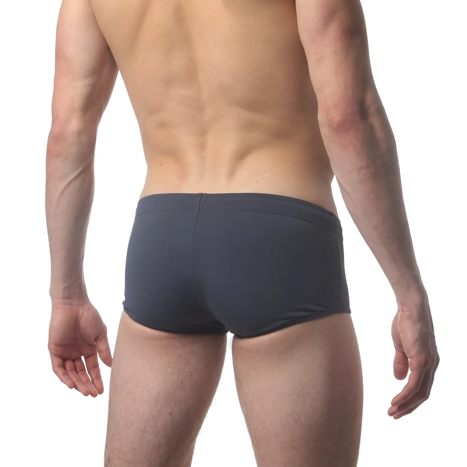 Grey Solid Corcovado Brief