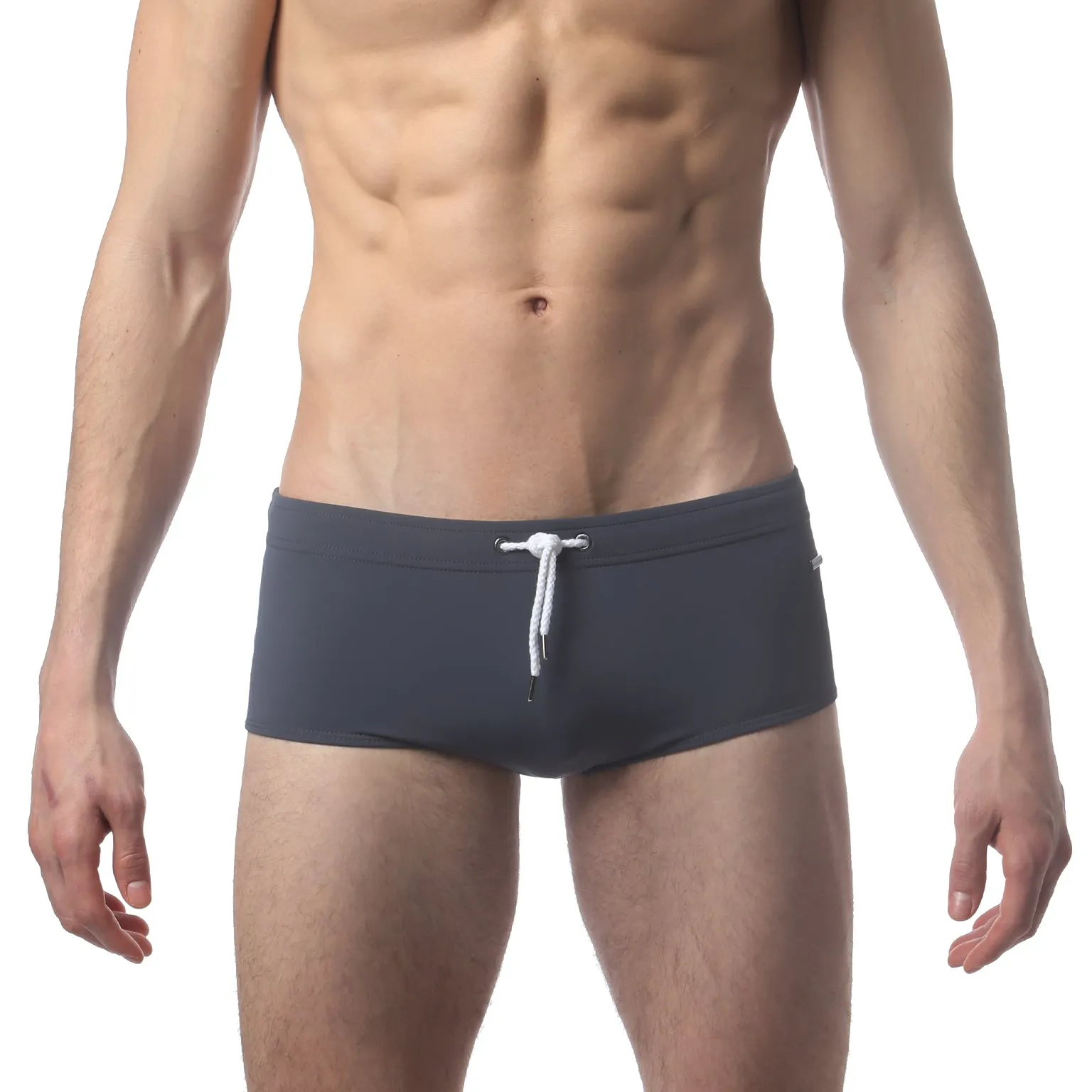 Grey Solid Corcovado Brief