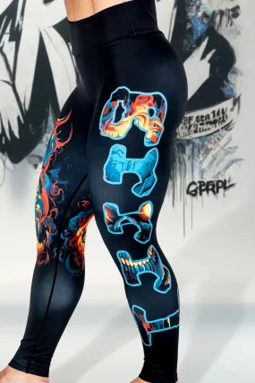 HALLOWEEN Bastet's Power Next Level Leggings