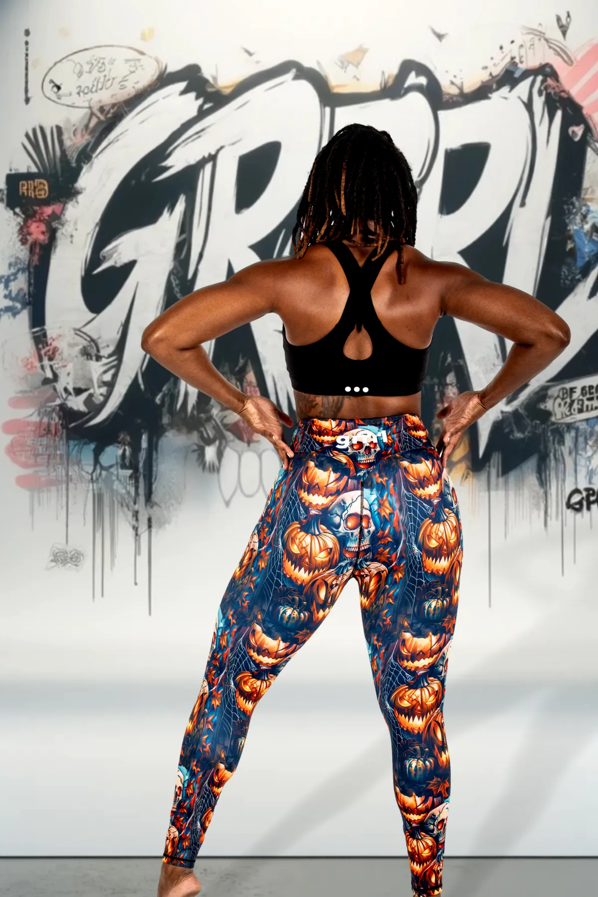 HALLOWEEN Macabre Matriarch Next Level Pocket Leggings