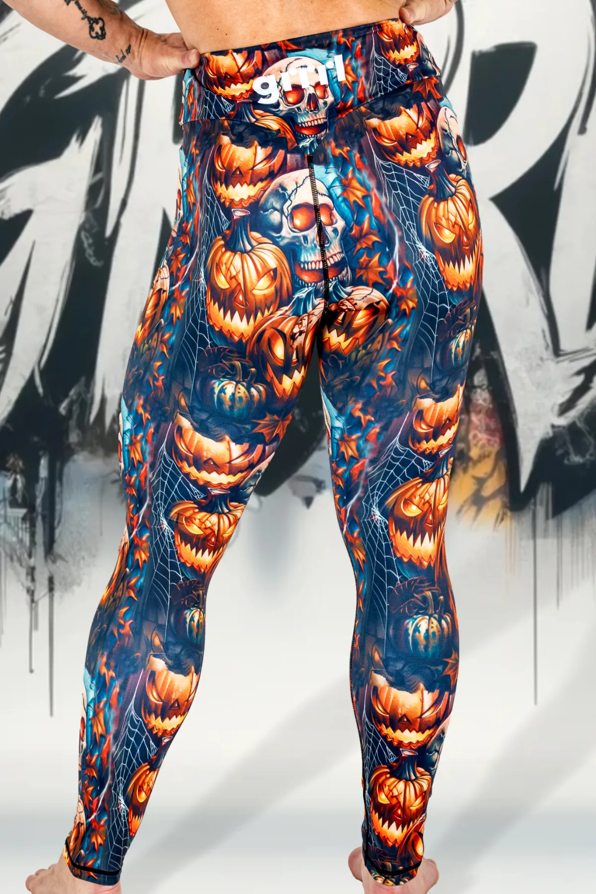 HALLOWEEN Macabre Matriarch Next Level Pocket Leggings